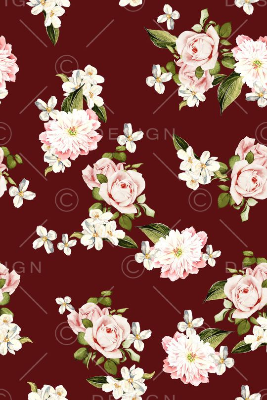 植物印花华亿平台图片