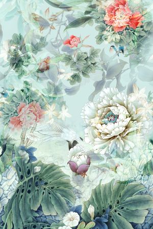 定位花印花华亿平台图片