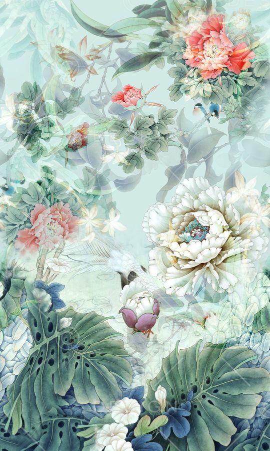 定位花印花华亿平台图片