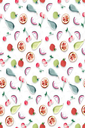 水果印花华亿平台图片