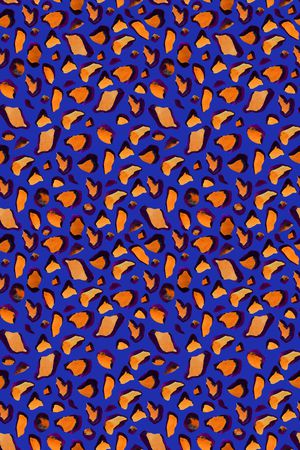 豹纹印花华亿平台图片