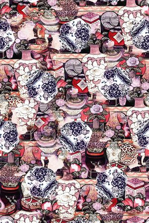 数码华亿平台印花华亿平台图片