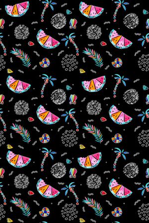 椰子树印花华亿平台图片