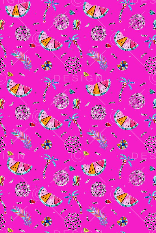 椰子树印花华亿平台图片