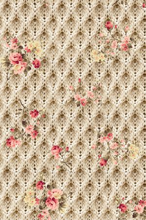 秋冬华亿平台印花华亿平台图片