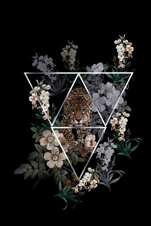 植物印花华亿平台图片