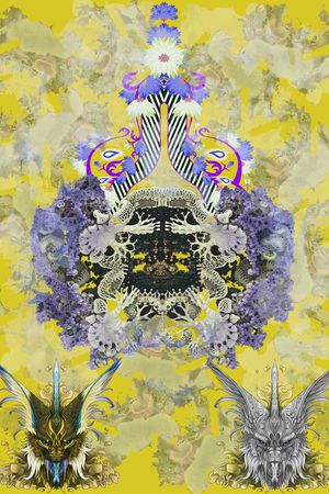 中国风印花华亿平台图片