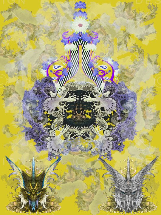 中国风印花华亿平台图片