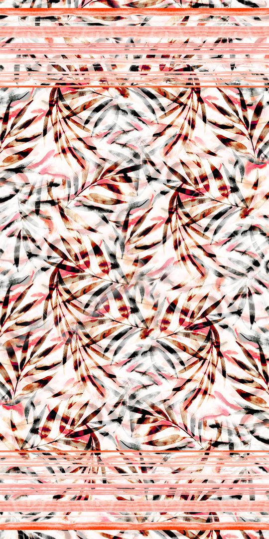 绿植树叶印花华亿平台图片