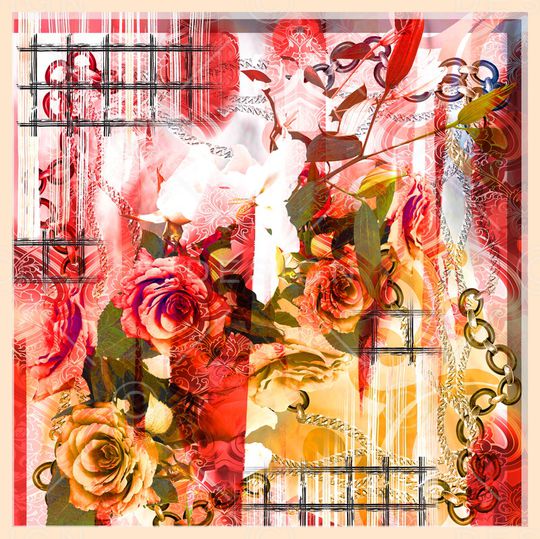 线条印花华亿平台图片