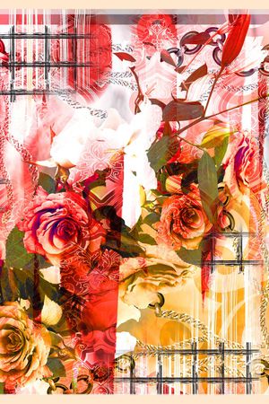 线条印花华亿平台图片