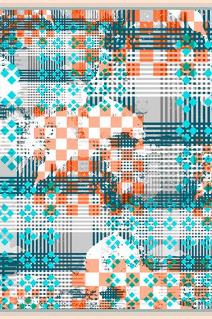 线条印花华亿平台图片