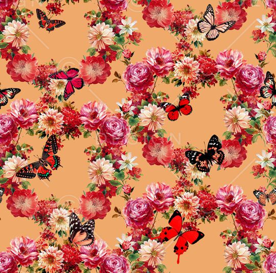 淑女印花华亿平台图片