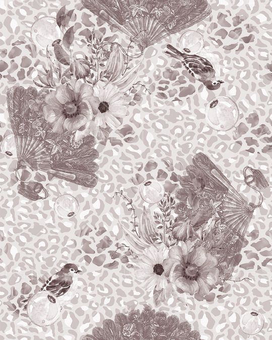 扇子印花华亿平台图片