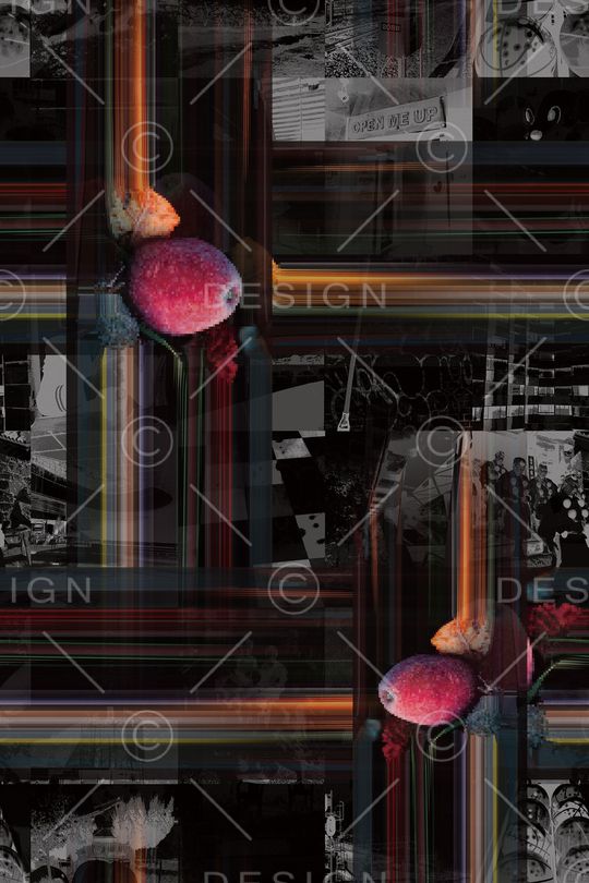 抽象印花华亿平台图片