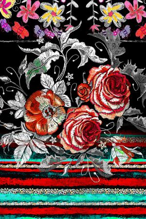 定位花印花华亿平台图片