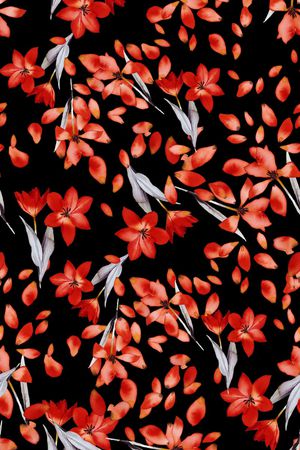 小碎花印花华亿平台图片