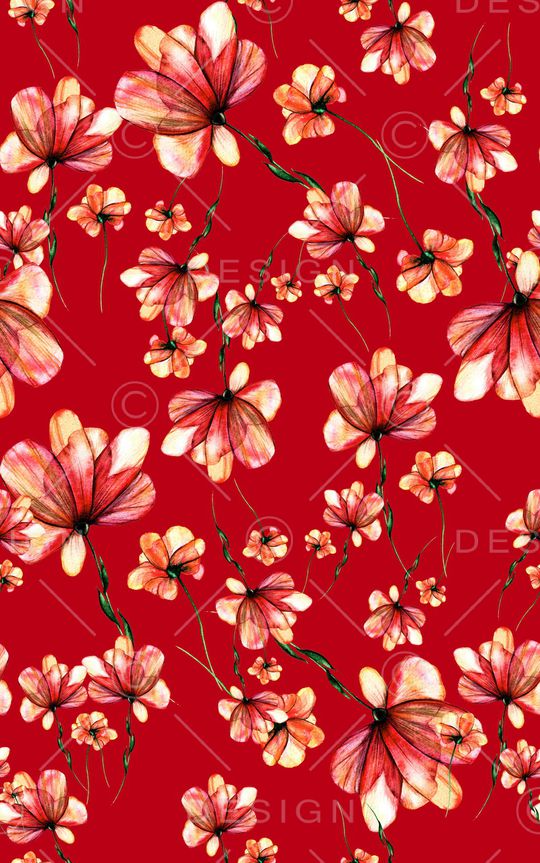 小碎花印花华亿平台图片