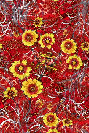 小碎花印花华亿平台图片