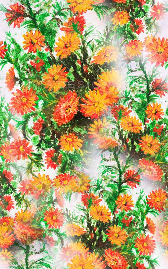 小碎花印花华亿平台图片