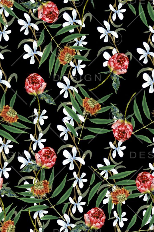 小碎花印花华亿平台图片