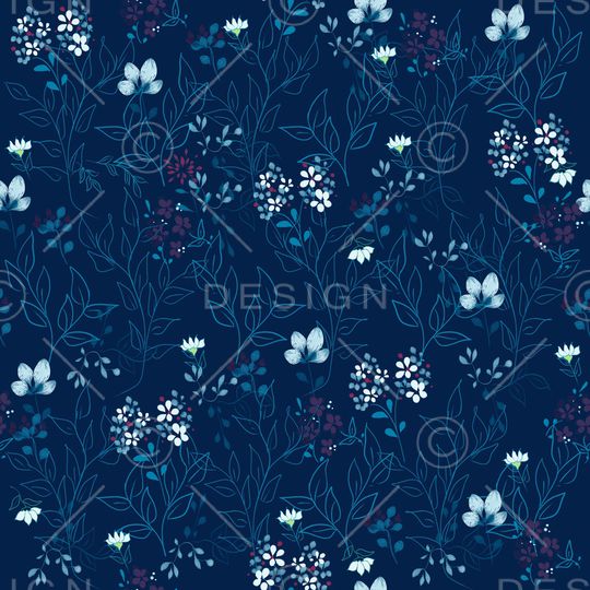 小碎花印花华亿平台图片