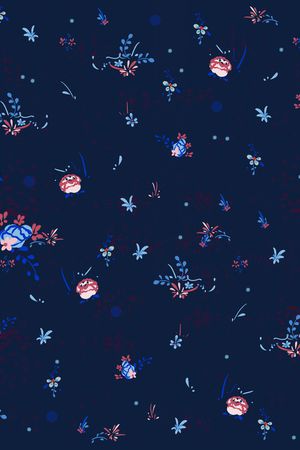 小碎花印花华亿平台图片