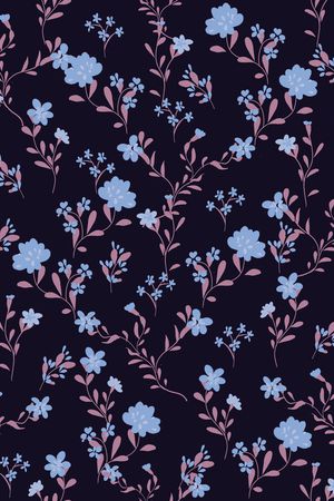 小碎花印花华亿平台图片