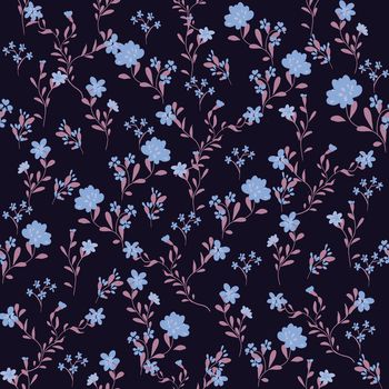 1097144-黑底橙花3