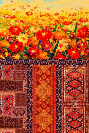 波西米亚印花华亿平台图片