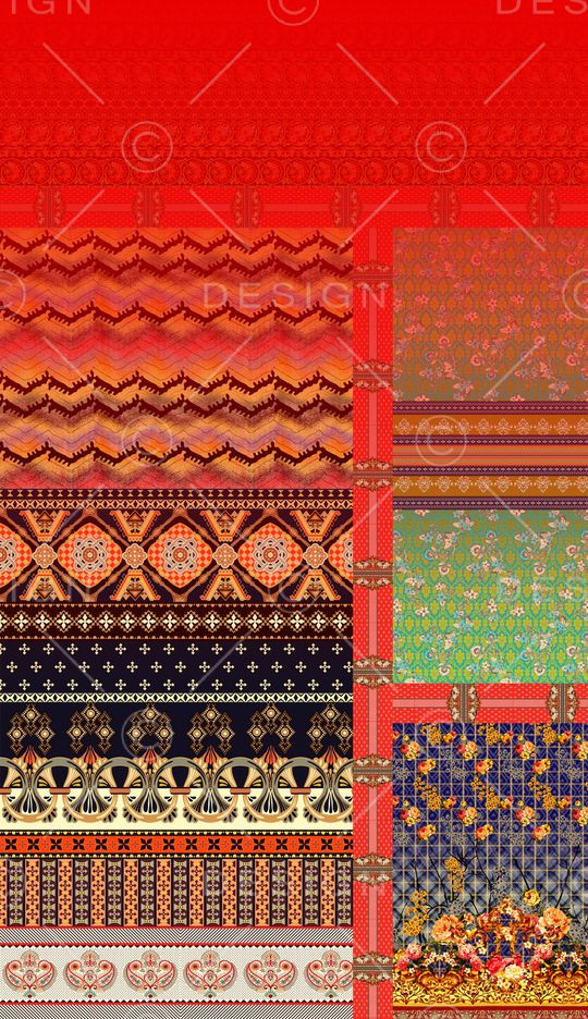 波西米亚印花华亿平台图片