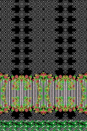 波西米亚印花华亿平台图片