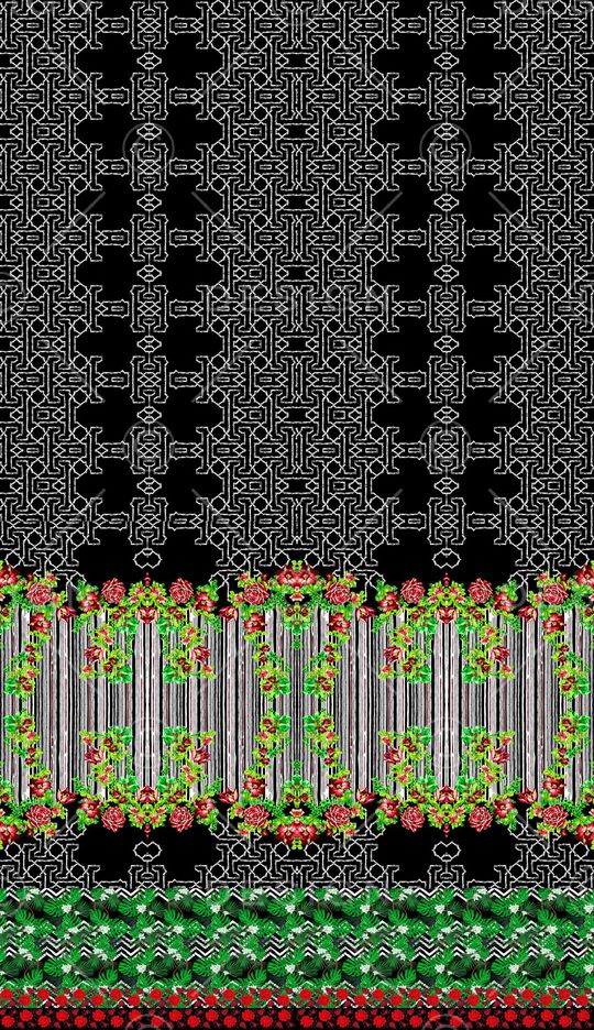 波西米亚印花华亿平台图片