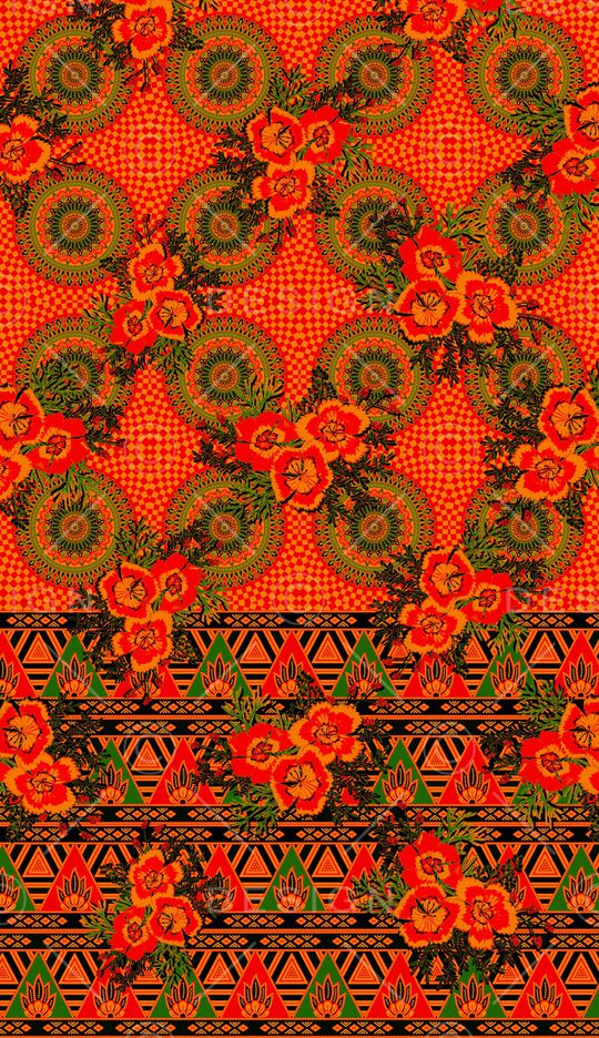 波西米亚印花华亿平台图片