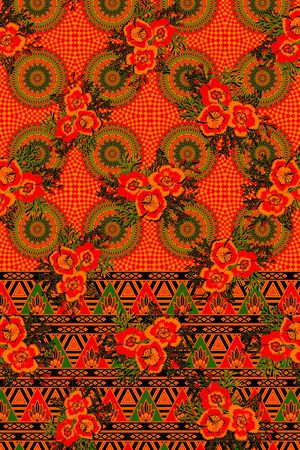 波西米亚印花华亿平台图片