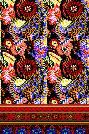 波西米亚印花华亿平台图片