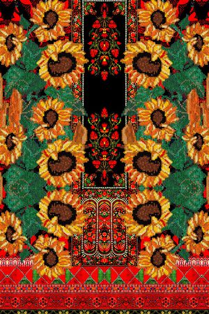 波西米亚印花华亿平台图片