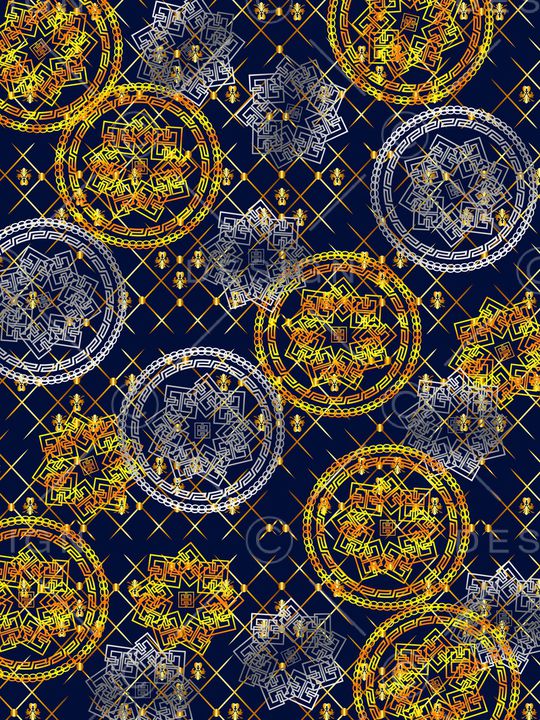 大牌风印花华亿平台图片