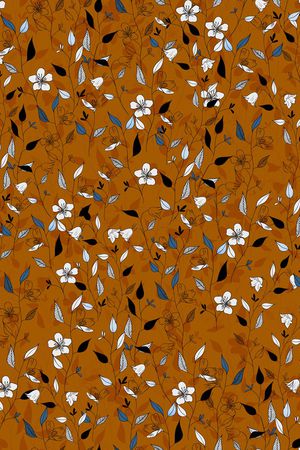 小碎花印花华亿平台图片