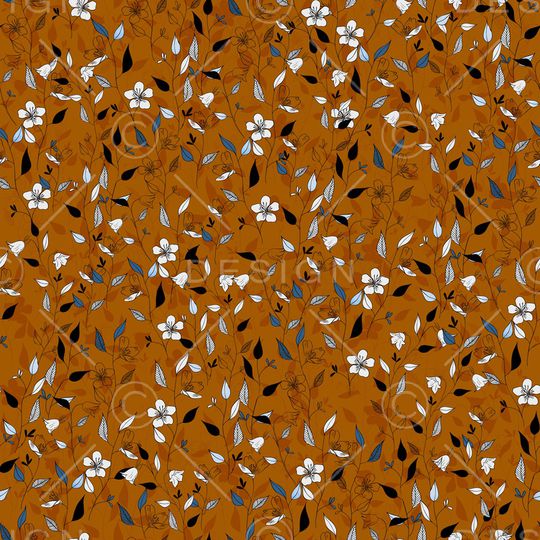 小碎花印花华亿平台图片