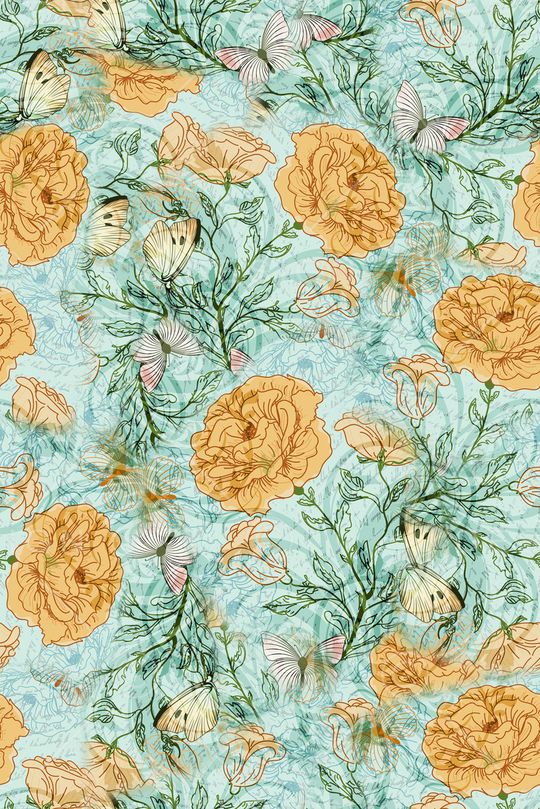 小碎花印花华亿平台图片