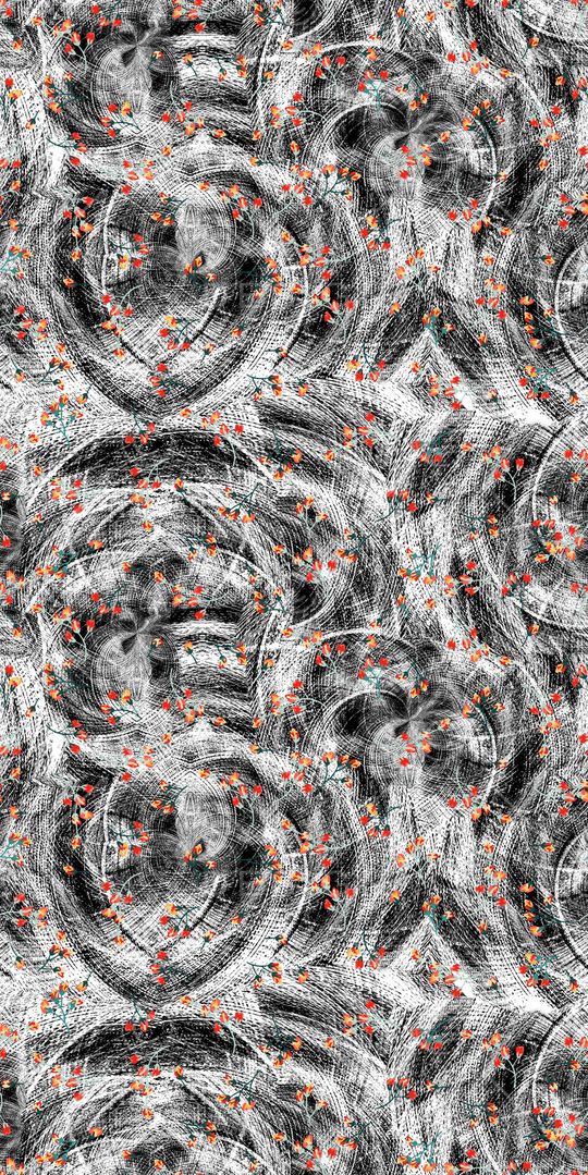 小碎花印花华亿平台图片