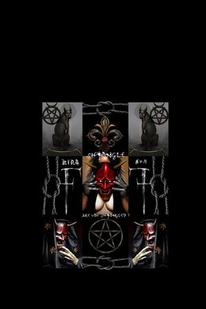 暗黑风印花华亿平台图片