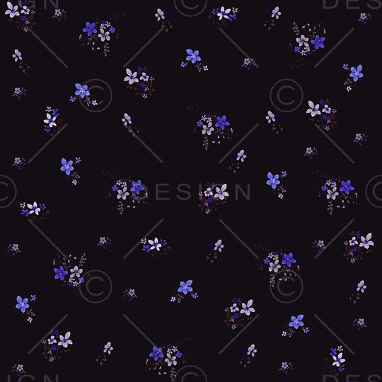 小碎花印花华亿平台图片