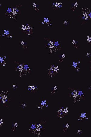 小碎花印花华亿平台图片