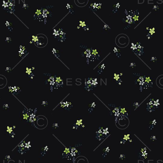 小碎花印花华亿平台图片