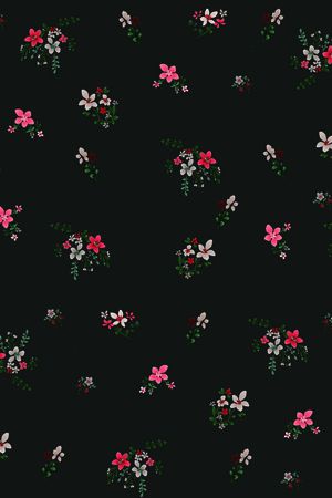 小碎花印花华亿平台图片