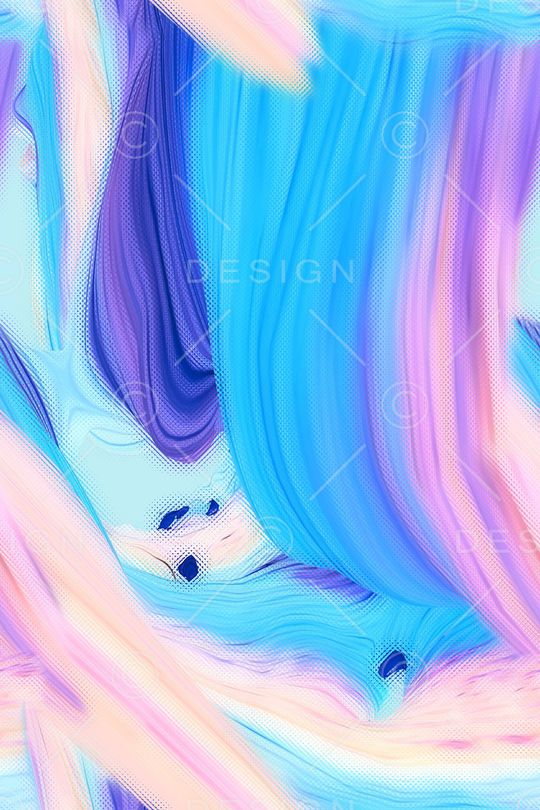 抽象花卉印花华亿平台图片