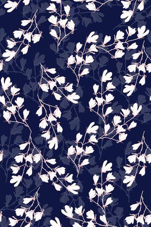 抽象花卉印花华亿平台图片