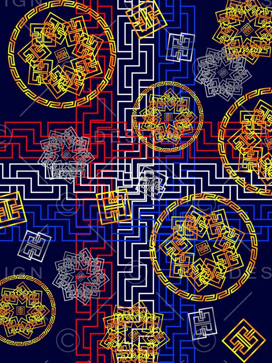 大牌风印花华亿平台图片